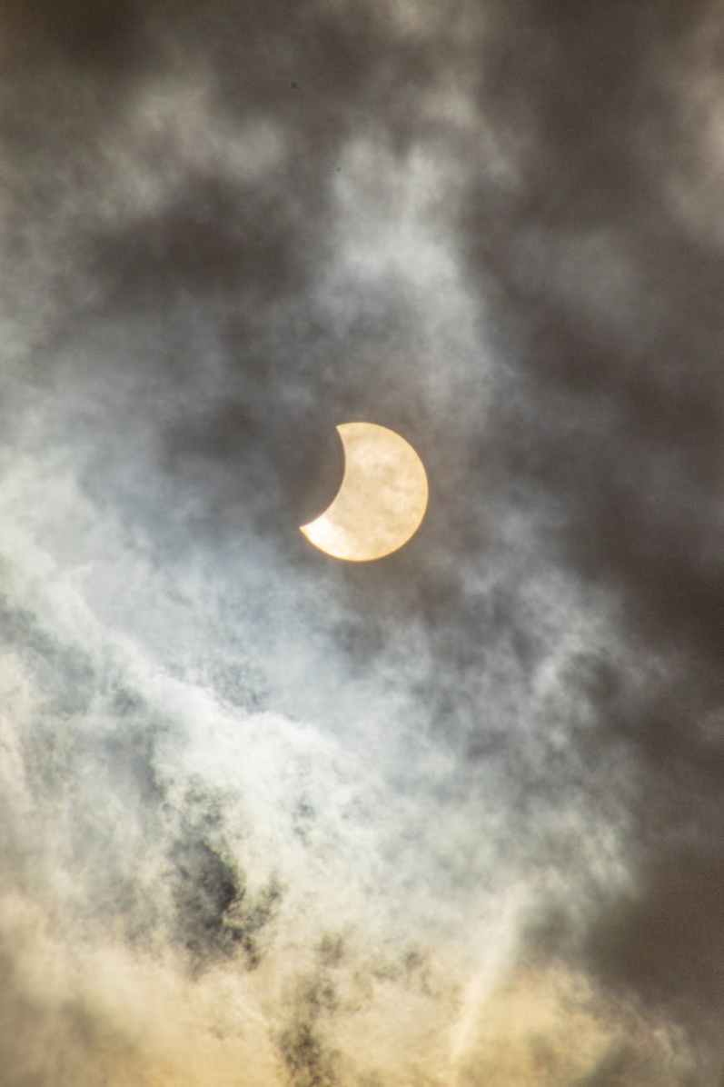 Solar Eclipse: Hudson Valley New York 2024/ poem by Mary O’Melveny